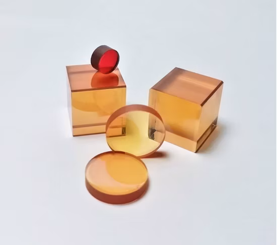 35mm 専門メーカーは光学赤外線ゲルマニウム Ge クリスタル窓 Ar/Ar コーティング 8-14um をカスタマイズしました