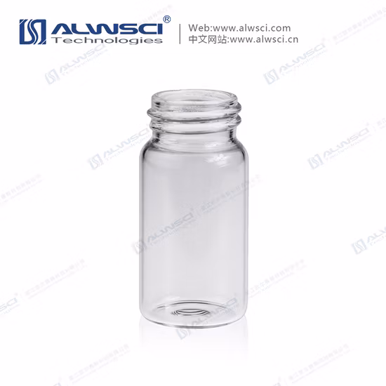 Alwsci カウンティング 20ml 透明ガラス液体シンチレーションバイアル 20ml